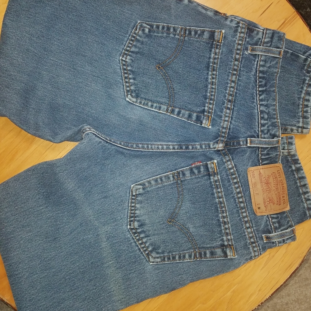 Levi's 550 tapered leg 5 pocket jeans